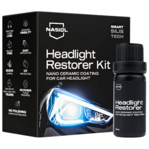 Nasiol Headlight Restorer Nano Seramik Far Yenileme ve Koruma Kiti - 10ml