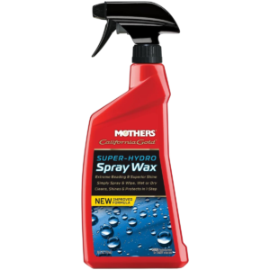 Mothers® California Gold® Super-Hydro Spray Wax – Islak & Kuru kullanılabilen Hızlı Cila / 710 ml