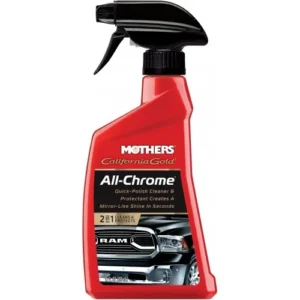 Mothers® California Gold® All-Chrome®– Krom Temizleyici, Parlatıcı ve Koruyucu Hızlı Cila / 355ml