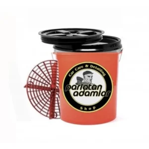 ParlatanAdamlar Transparan Kırmızı Detaylandırma Kovası Seti ( 3 Parça Ürün )