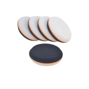 Double Side Çift Yüz Pasta- Cila - Wax El Pedi 115mm. ( Beyaz & Siyah ) 5 Adet