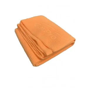 CarPro MicroFiber Terry Cloth – Lazer Kesim 40cm*40cm Mikrofiber Turuncu Bez - 350gsm
