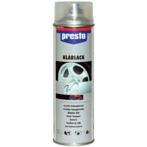 Presto Akrilik Vernik ( Far - Stop - Metal - Ahşap ve Plastik Yüzeylerde Kullanılan Akrilik Vernik ) -  500ml