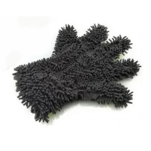 Ergonomik Beş Parmak Tasarımlı İç Ve Dış Temizlik Için Çift Yüz( mikrofiber + carbon) Araç Yıkama Eldiveni