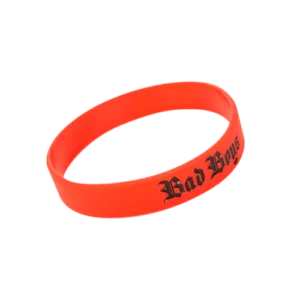 BadBoys logolu Kırmızı bileklik