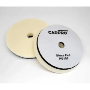 CarPro PU GLOSS Finish Pad – 150mm/165mm Cila Süngeri Beyaz - 1 Adet