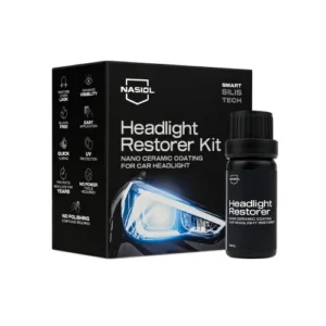 Nasiol Headlight Restorer Nano Seramik Far Yenileme ve Koruma Kiti - 10ml