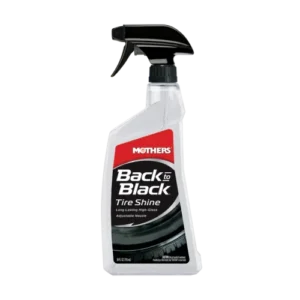 Mothers® Back-to-Black® Tire Shine High-Gloss – ® Çok Parlak Lastik Parlatıcı Ürünü / 710 mL