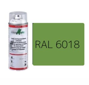 ColorMatic RAL6018 Açık Yeşil Akrilik Sprey Boya 400 ml