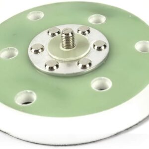 Orbital Polisaj Makinesi için Cırtlı 125mm Taban ( Delikli - Orbital - Dual Action Makinelere Uyumlu )