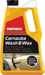 Mothers® California Gold® Carnauba Wash & Wax – Cilalı Araç Yıkama Şampuanı / 1.895 Litre
