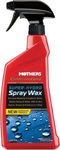 Mothers® California Gold® Super-Hydro Spray Wax – Islak & Kuru kullanılabilen Hızlı Cila / 710 ml