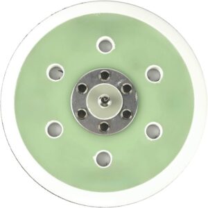 Orbital Polisaj Makinesi için Cırtlı 145mm Taban ( Delikli - Orbital - Dual Action Makinelere Uyumlu )