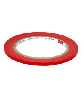 CarPro Masking Tape – 5mm x 40metre Profesyonel Maskeleme Bandı Kırmızı - 1 Adet*