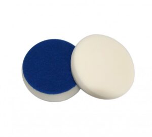 CarPro 130mm Sert Pasta Süngeri Beyaz – 1 Adet