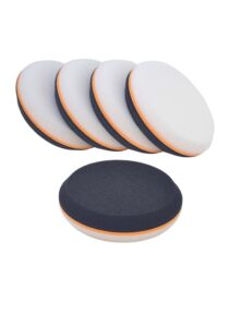 Double Side Çift Yüz Pasta- Cila - Wax El Pedi 115mm. ( Beyaz & Siyah ) 5 Adet