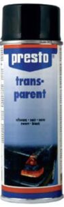 Presto Transparent - Far Stop Boyası Siyah - 400ml