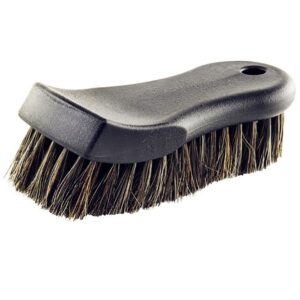 ParlatanAdamlar Uzun At Kılı Deri ve Kumaş Temizleme Fırçası – 15cm*6.5cm – Kıl Boyu: 2.5cm
