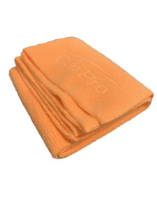 CarPro MicroFiber Terry Cloth – Lazer Kesim 40cm*40cm Mikrofiber Turuncu Bez - 350gsm
