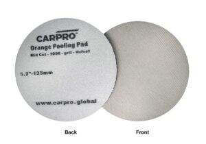 CARPRO 135mm Velvet Polish Pad V2 – Portakallık Giderici Ped.