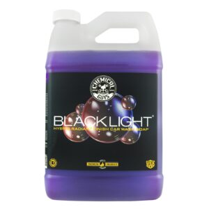 Chemical Guys Black Light Hybrid Radiant Finish Car Wash Soap – Koyu Renkler için Korumalı , Parlatıcı Araç Yıkama Şampuanı - 3.79 Litre