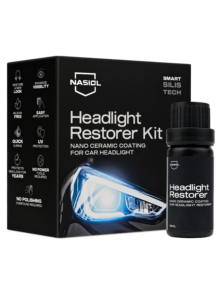 Nasiol Headlight Restorer Nano Seramik Far Yenileme ve Koruma Kiti - 10ml