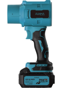AUHMA Ahv-18 Şarjlı Turbo Fan Hava Üfleyici Mavi– 21V Kömürsüz Motor (Brushless) – 32.000 Rpm