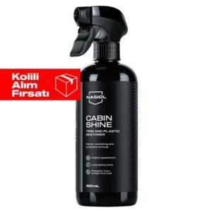 Nasiol Cabinshine Trim ve Plastik Korucuyu/Yenileyici 12'li Set (Kolili)