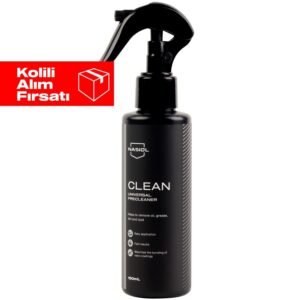 Nasiol Clean Seramik Kaplama Öncesi Yüzey Temizleyici-Genel Temizleme-150ml 16'lı Set (Kolili)