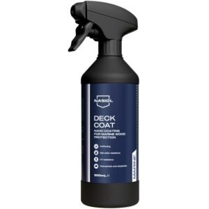 Nasiol Deckcoat Marine Ahşap Koruma için Nano Kaplama-Yat ve Tekne Bakımı-1 Sezon Dayanım-500ml