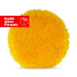 Nasiol Kuzu Yünü Polisaj Keçesi/Pedi-Ağır Çizik Giderici-150mm 10'lu Set