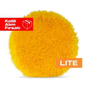 Nasiol Kuzu Yünü Polisaj Keçesi/Pedi Lite-Ağır Çizik Giderici-150mm 10'lu Set (Kolili)
