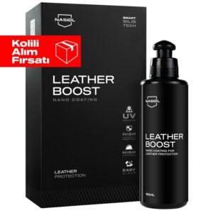 Nasiol Leatherboost Araç,Ev,Ofis Deri Yüzeyler için Nano Kaplama 10'lu Set (Kolili)