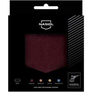 Nasiol Özel Hava Kanallı Polisaj Süngeri/Pedi-Ağır Çizik Giderici-150mm-Bordo