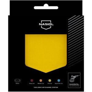 Nasiol Özel Hava Kanallı Polisaj Süngeri/Pedi-Hafif Çizik Giderici-150mm-Sarı
