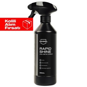 Nasiol Rapidshine Araç Hızlı Nano Detay Spreyi-Derin Renk Efekti- 12'li Set (Kolili)