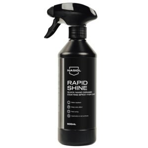 Nasiol-SET 12-Rapidshine Hızlı Detay Spreyi ve Glasshield Nano Yağmur Kaydırıcı Sprey Seti