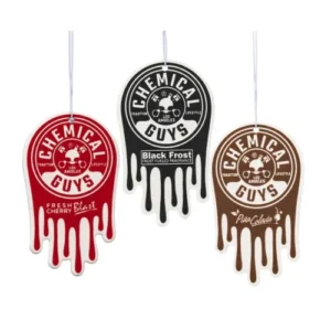 Chemical Guys 3'lü Asılı Oto Koku Paketi ( Fresh Cherry Blast, Black Frost ve Piña Colada )