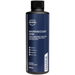 Nasiol Marinecoat One Marine Jelkot Koruma için Nano Seramik Kaplama-Yat ve Tekne Bakımı-2 Sezon Dayanım-150ml