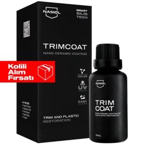 Nasiol Trimcoat Araç Plastik Yenileyici,Onarıcı ve Koruyucu Nano Seramik Kaplama-16'lı Set (Kolili)